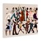 Stupell Industries Rhythm Jazz Dancers Canvas, design by Sierra Siler